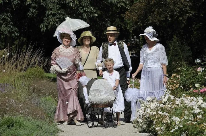 Bild: Antike Drahtesel und noble Badekultur / Bad Nauheim feiert Jugendstilfestival, 9. - 11. September 2016