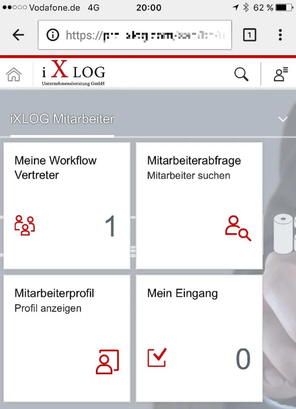Mobile Ansicht der