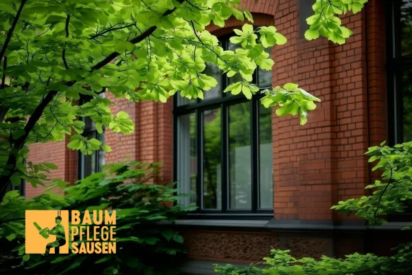 Bild: Abgestimmter Form- und Pflegeschnitt der Baumpflege Sausen aus Hamburg für Bäume jeden Alters