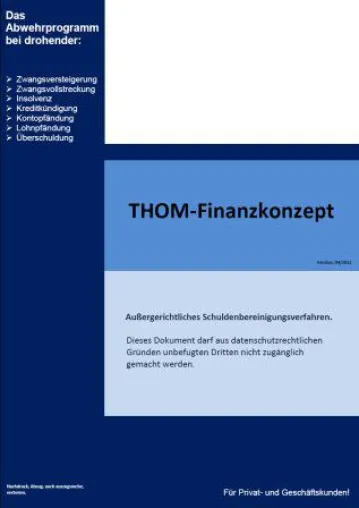 Bild: "Raus aus den Schulden" ohne Insolvenz und Zwangsversteigerung