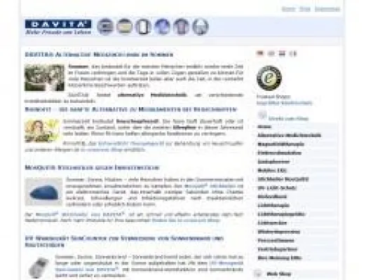 Bild: DAVITA® Online-Shop jetzt mit Trusted Shops Zertifikat für integrierten Käuferschutz ausgezeichnet