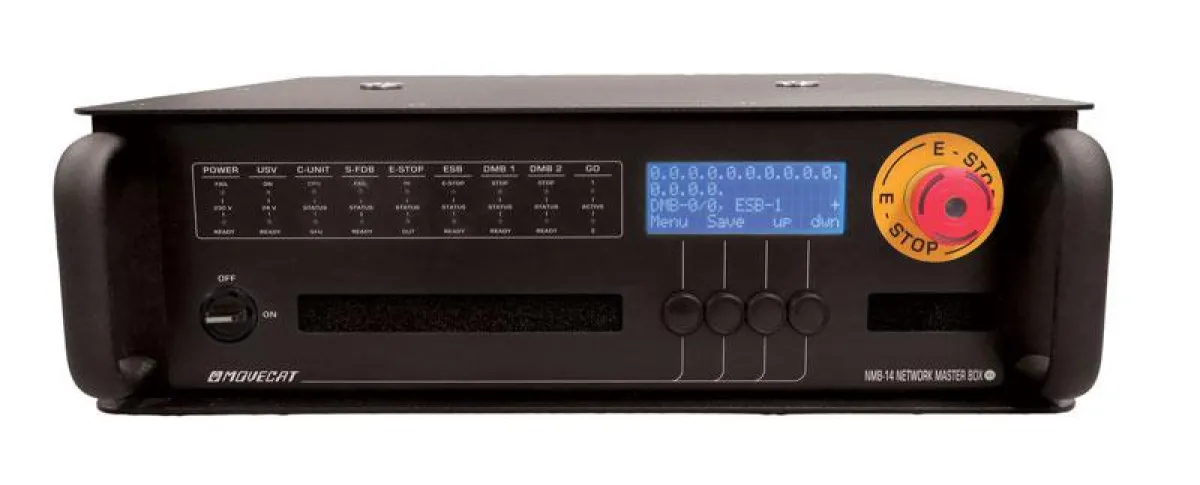NMB-14 I-Motion Network-Master-Box von Movecat (Foto: Movecat GmbH, frei zur Veröffentlichung bei Na