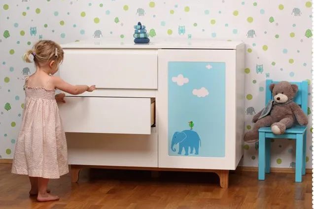 Bild: Hochflexibel, hochelegant: Candy Works Kindermöbel wachsen mit
