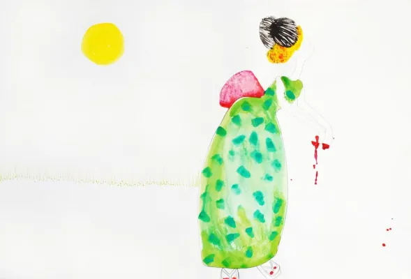 Bild: VERNISSAGE feel real - real feel / paintings and drawings von Franziska Klotz und Vanessa v. Heydebreck