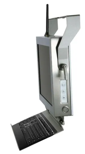 Bild: Robuster Touch Panel Computer mit IP66 Edelstahlgehäuse