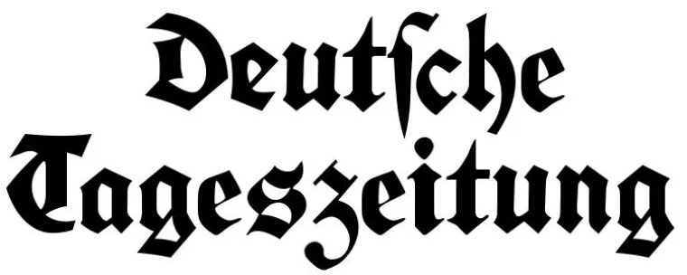 Bild: Deutsche Tageszeitung: Merkel und das "vollste Vertrauen"