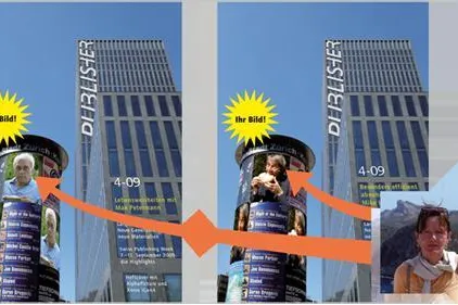 Bild: 10000 Leser gestalten 10000 Zeitschriftentitel