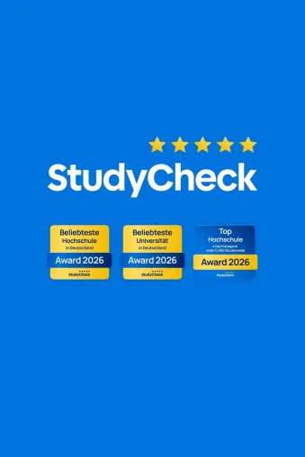 StudyCheck Award 2026: Diese Hochschulen überzeugen Studierende besonders Bild: StudyCheck Award 2026: Diese Hochschulen überzeugen Studierende besonders