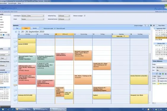 Der neue Sumerasoft CRM-Kontaktmanager 6 Bild: Der neue Sumerasoft CRM-Kontaktmanager 6