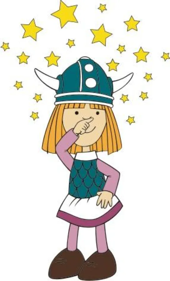 Wickie der Wikinger als Wandtattoo von Wall-Art