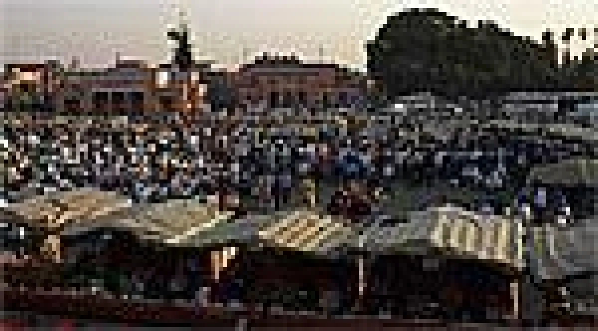 Der Gauklerplatz in Marrakesch