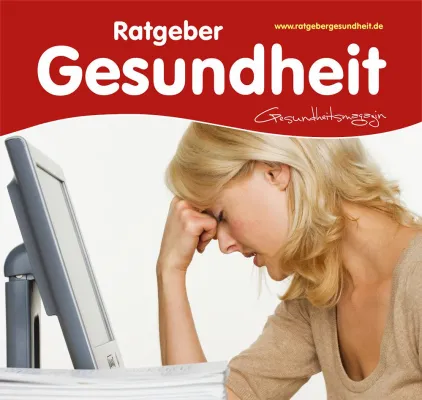 Bild: Massage gegen trockene Augen im Büro ist steuerfrei