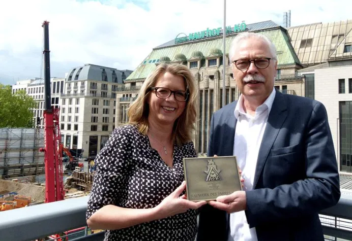 Bauwerk des Jahres - Unterquerung des Kaufhofs an der Kö/AIV-Auszeichnung für Herausragende Ingenieurleistung Bild: Bauwerk des Jahres - Unterquerung des Kaufhofs an der Kö/AIV-Auszeichnung für Herausragende Ingenieurleistung