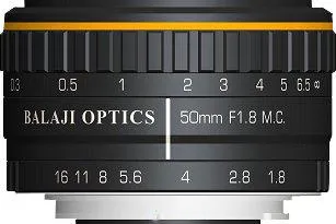 Bild: F-MOUNT MACHINE VISION LENSES | BALAJI OPTICS | INDIA