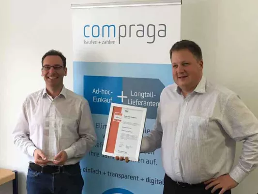 Bild: Compraga bekommt Innovationspreis-IT verliehen