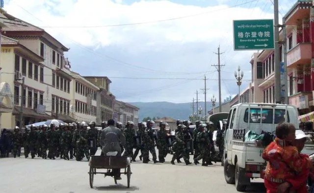 Kloster Kirti in Osttibet weiterhin unter Belagerung Bild: Kloster Kirti in Osttibet weiterhin unter Belagerung