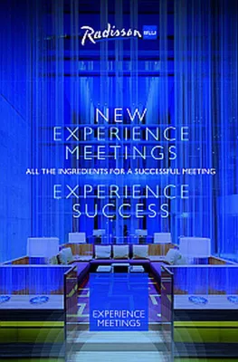 Radisson Blu Hotels starten ‚Experience Meetings‘ Bild: Radisson Blu Hotels starten ‚Experience Meetings‘