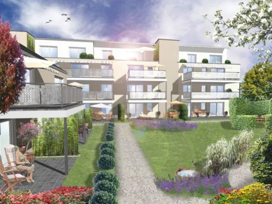 Bild: Attraktive Seniorenwohnungen in perfekter Innenstadtlage: Residenz Stadtgarten in Heusenstamm (bei Frankfurt)