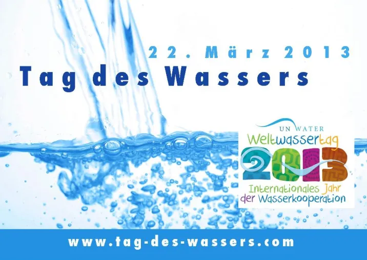 Bild: Deutsches Wasser Serviceportal zum Tag des Wassers