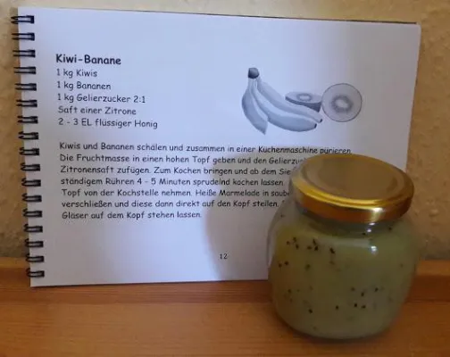 Bild: Damit die Seiten beim "Marmeladen" nicht zusammenklappen