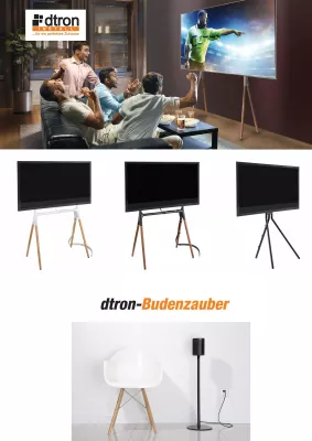 Bild: Die Budenzauber-Serie von dtron wertet jedes Wohnzimmer auf