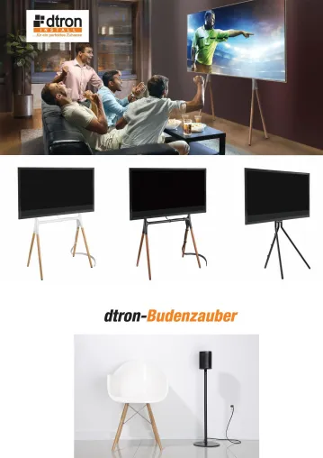 Bild: Die Budenzauber-Serie von dtron wertet jedes Wohnzimmer auf