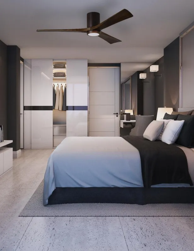 Hotel Design mit dem IRENE HLK Ventilator von Casa Bruno