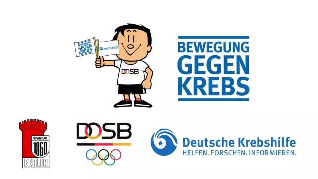 Bild: TSV Spandau 1860 e.V. belegt den 2. Platz im Vereinswettbewerb des DOSB „Bewegung gegen Krebs“