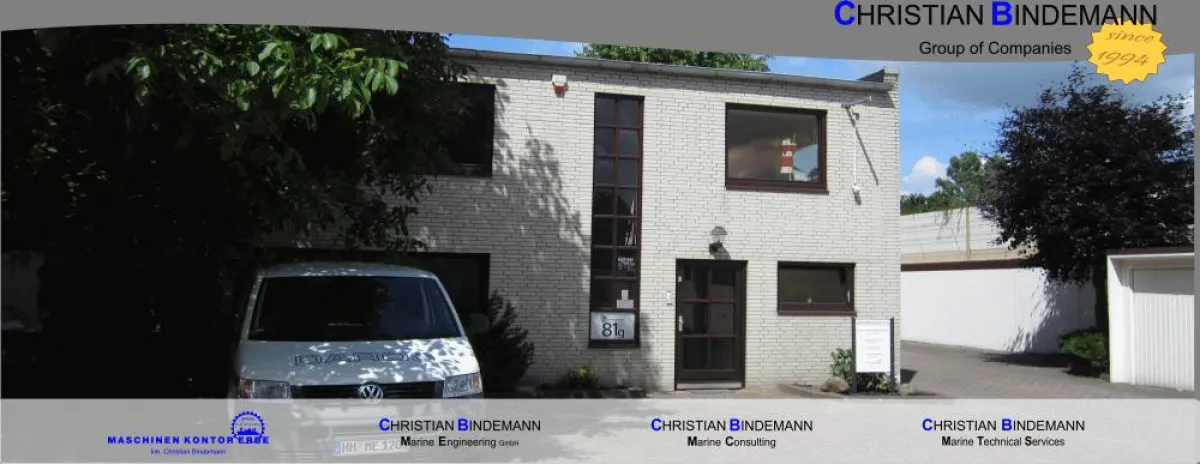 Die neuen Räumlichkeiten auf zwei Etagen mit anhängendem Lager