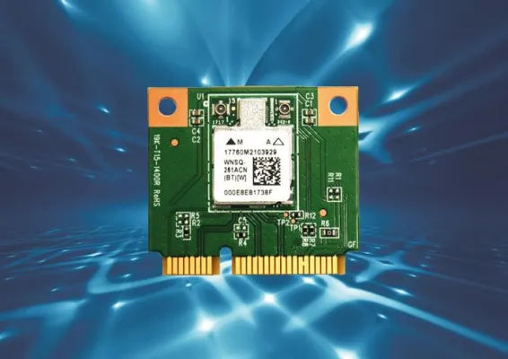 Bild: Atlantik Elektronik präsentiert das neue WLAN und Bluetooth Half Mini PCIe Modul von SparkLAN