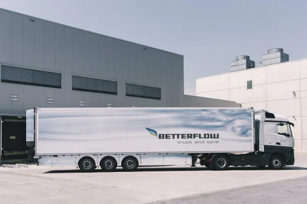 Bild: BETTERFLOW bietet Sparpotenzial für Sattelzüge
