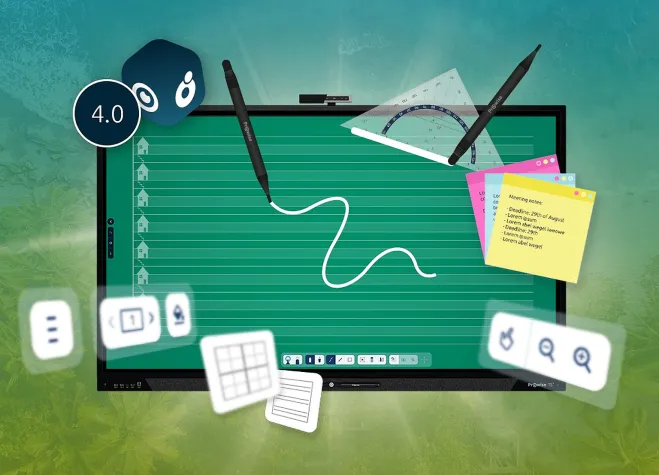 Bild: Prowise fördert Kreativität im Unterricht mit neuem Update für Touchscreens