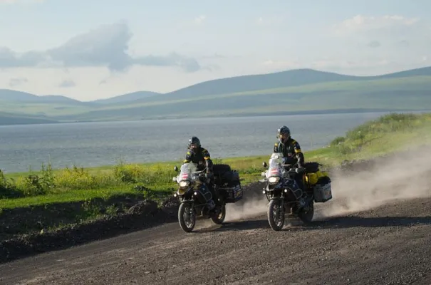Bild: Vortragsreihe bei Touratech: Motorradabenteurer berichten