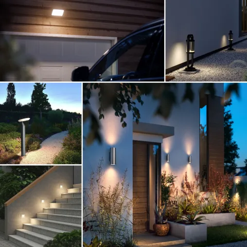 Bild: Bereit für die dunkle Jahreszeit - Lampenwelt.de präsentiert Lichtkonzepte für Sicherheit rund ums Haus