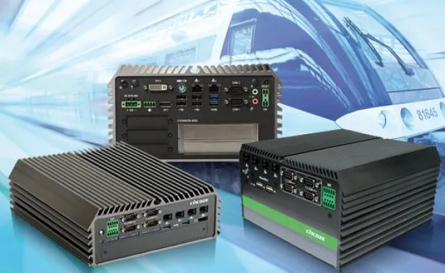 Lüfterlose Box-PCs sind EN50155 zertifiziert ! Bild: Lüfterlose Box-PCs sind EN50155 zertifiziert !