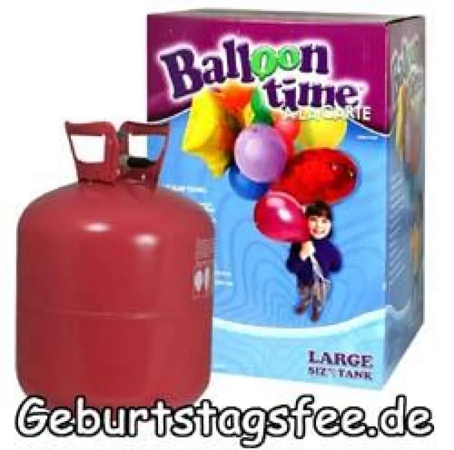 Helium-Einwegbehälter