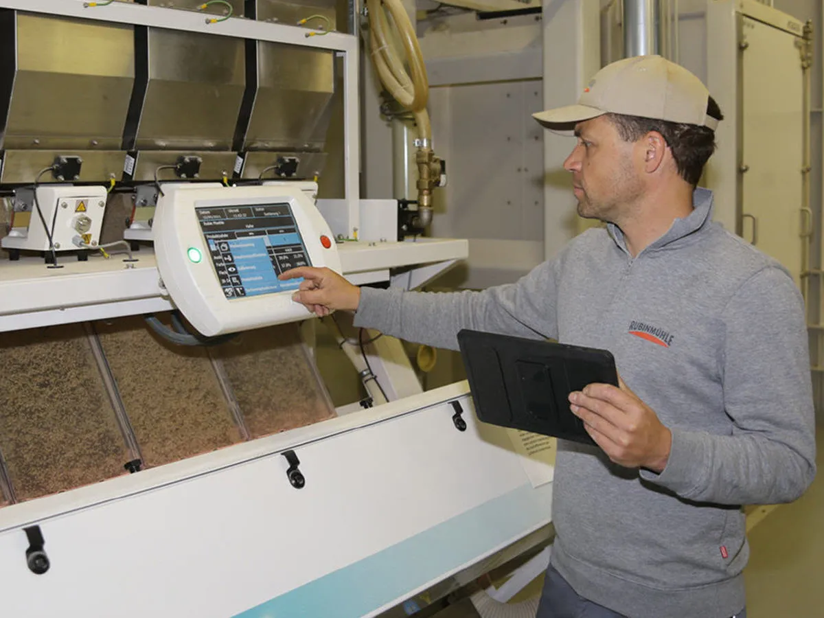 Wartungsplaner organisiert die Wartungen bei der Rubinmühle (© Hoppe Unternehmensberatung)