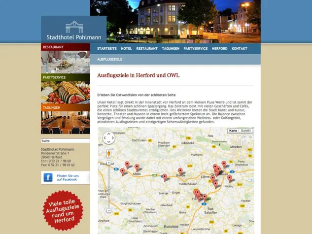 Bild: Stadthotel Pohlmann bietet umfangreichen Service für Touristen in OWL