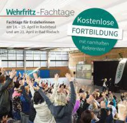Bild: Kostenlose Wehrfritz-Fortbildung für Kita-Leitungen, Erzieher(innen) und pädagogische Fachkräfte