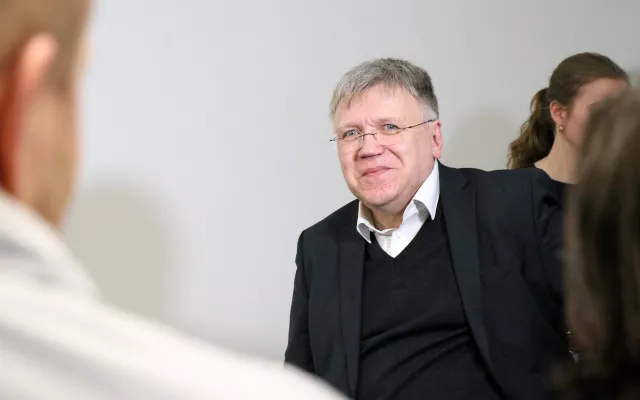 Bild: Wahlleiter, Professor, Optimist 