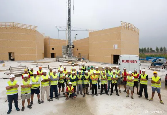 Bild: Rubner-Gruppe baut für die EXPO MAILAND 2015