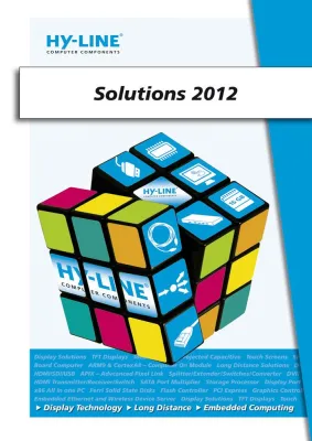 Bild: Solutions 2012 – Neue Produktbroschüre von HY-LINE Computer