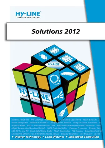 Bild: Solutions 2012 – Neue Produktbroschüre von HY-LINE Computer