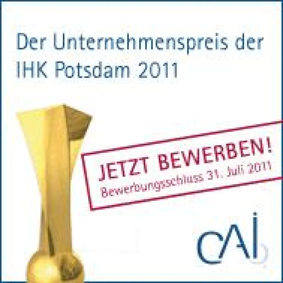 Unternehmenspreis der Industrie- und Handelskammer (IHK) Potsdam 2011