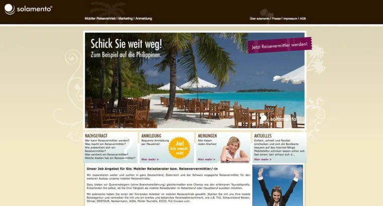 Bild: Ein Traum-Job - Mobiler Reiseberater