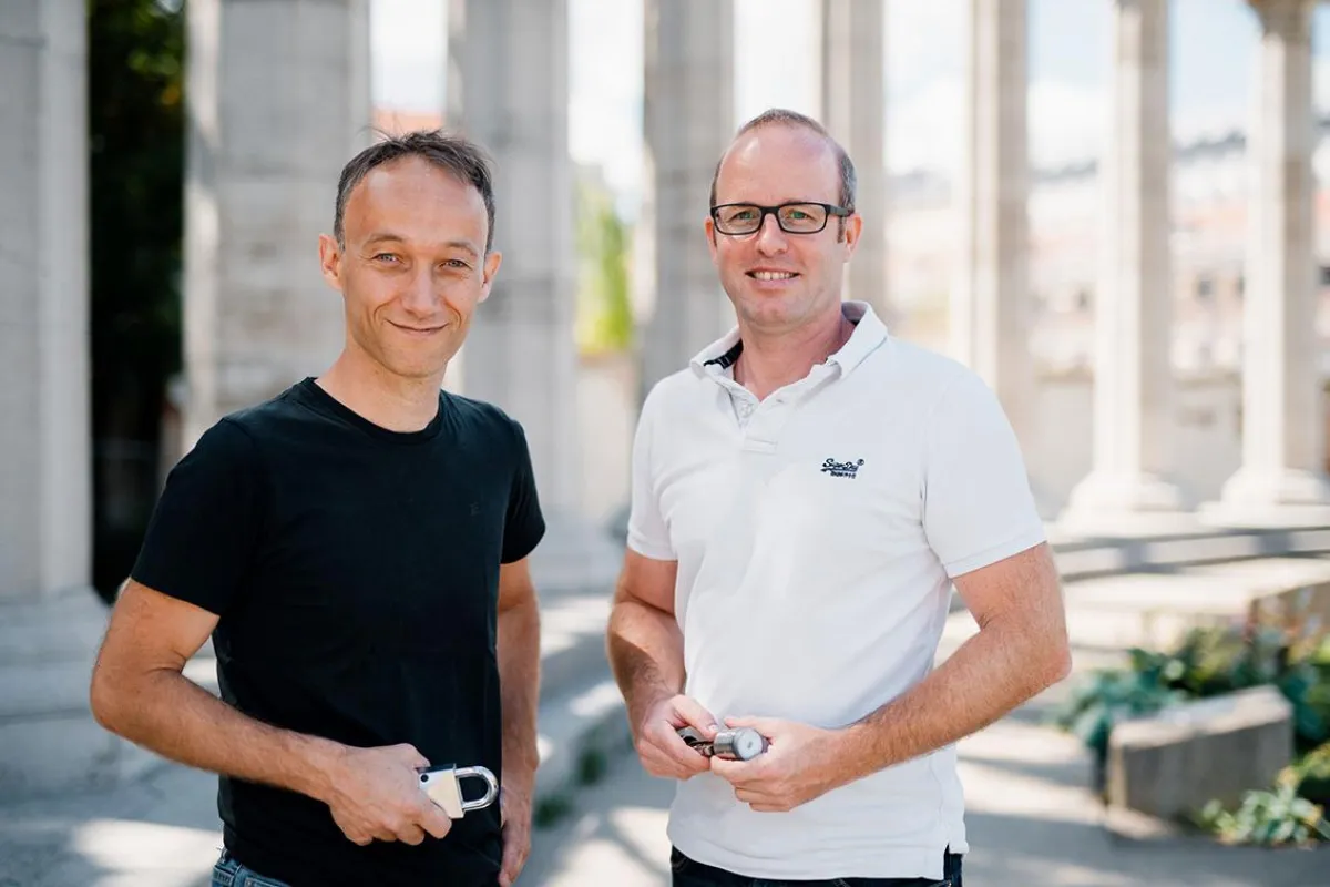 Tapkey Co-CEOs, Markus Minichmayr und Gregor Zehetner