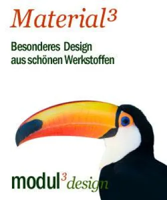 Bild: Material³ - Besonderes Design aus schönen Werkstoffen