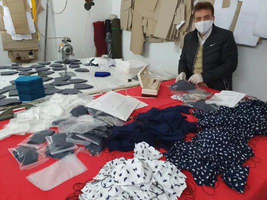 Bild: Drezz2Imprezz Mundschützer #keepsmiling