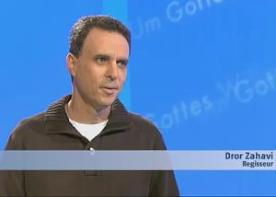 Bild: Bruder Paulus im Gespräch mit Dror Zahavi, Sonntag, 10.05.2009, 8.30 Uhr, N24 Ethik „Um Gottes Willen"