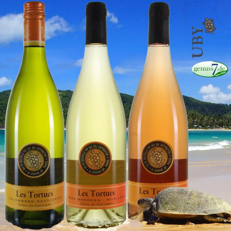 Die Les Tortues Linie der Domaine Uby